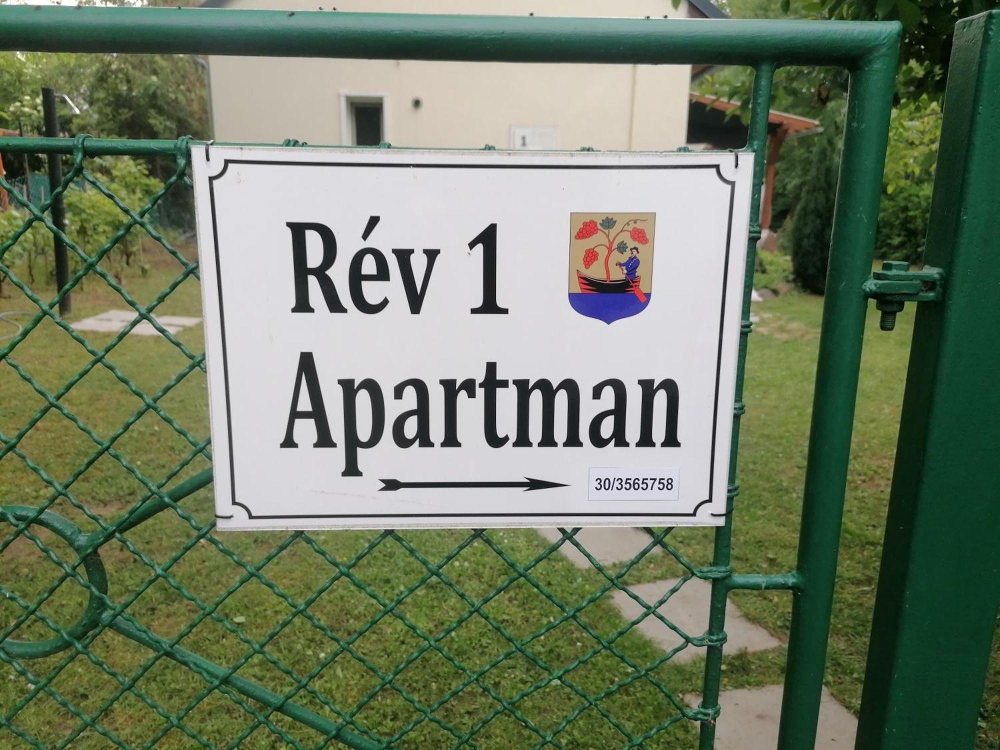 Rev1 Vendeghaz Apartment Révfülöp Exterior foto